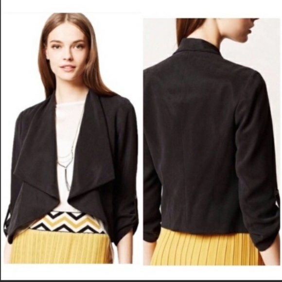Anthropologie Jackets & Blazers - Anthro Cartonnier Travelogue drape front blazer